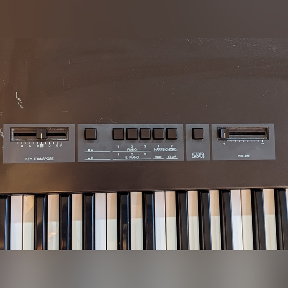 Yamaha pf10 electronic piano with J.H. Sessions and Son road case - Picture 3 of 9